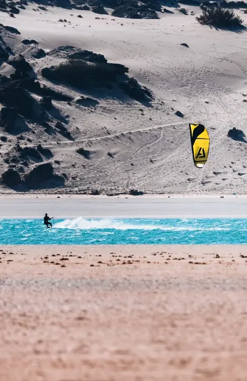niveau 4 zelfstandig kitesurfen op vlak water